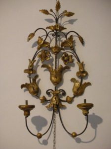 Applique Ferro e Legno