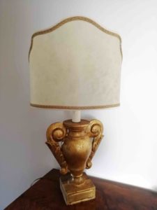 Base Lampada con Paralume